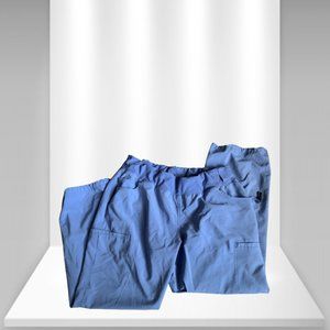 Women’s Size XL Scrubs Cargo Pants Blue